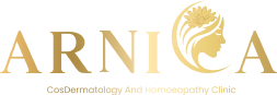 logo of arnica clinic - best skin clinic in pune