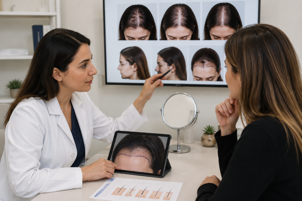 Hair transplant healing timeline