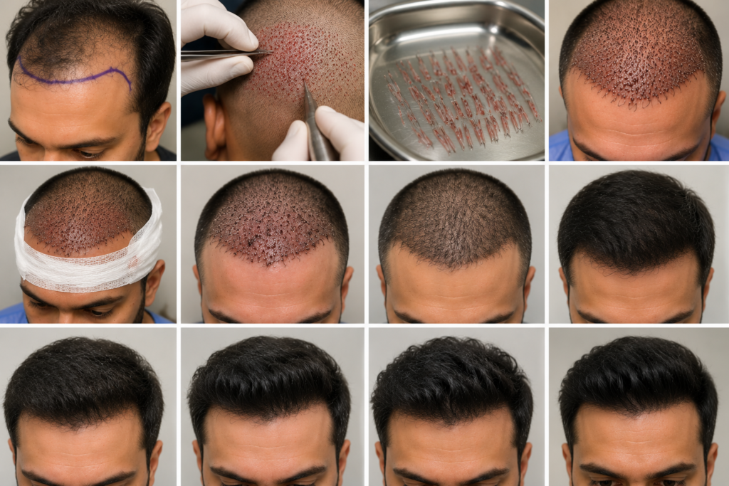 Hair transplant recovery tips